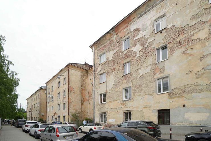 Housing at 8 Hrekova St. Photo M. Liakhovych