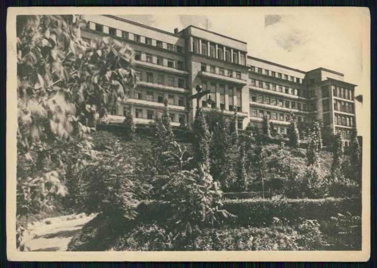 Лікарня організації соціального страхування (Оматдит). Фото: А. Лінкевич, джерело - Polona. pl