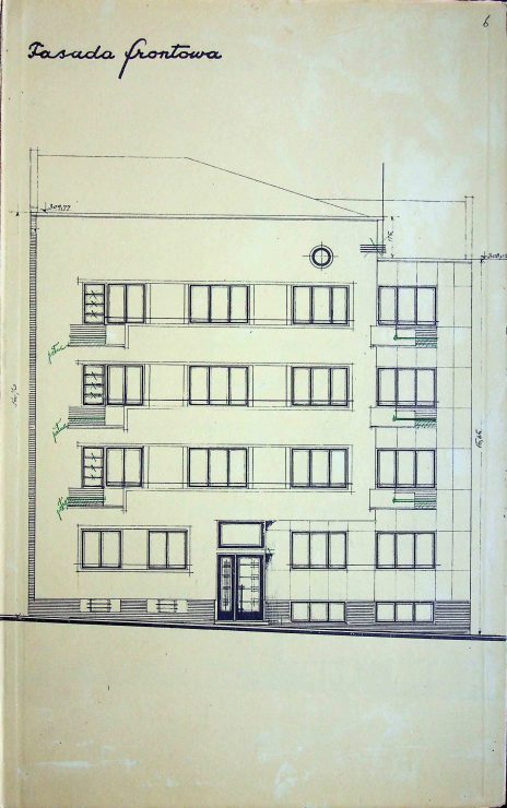 Floorplan of the building №53, source: State Archive of Lviv Oblast
